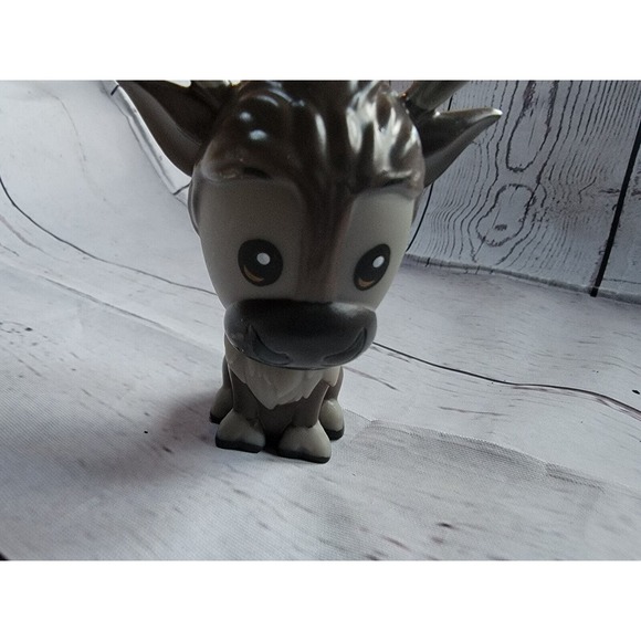 Disney Frozen Seated Sven Moose Character Kids Toy Figure Pretend Play 4.25 Inch - Picture 4 of 9